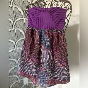 Roxy beach mini dress / cover up size medium